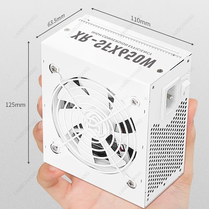 750W Sfx Fully Modular Power Supply - Белый полностью модульный блок питания SFX
